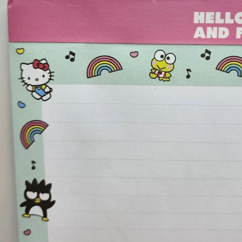 Hello Kitty Set of 4 Note pads | Note Pads Legal Pads, Composition Books | NEW